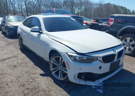 2019 BMW 430Xi Gran Coupe из США, поврежденный, VIN WBA4J3C54KBL06422